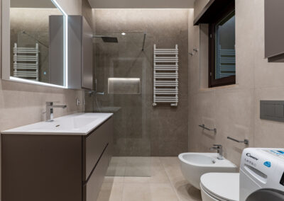 Ristrutturazione bagno con doccia walk-in